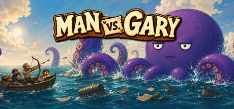Man vs. Gary for Mac: An Idle Boss Siege Where Drowning Is Paperwork
