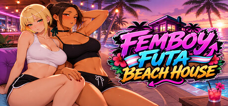 FEMBOY FUTA BEACH HOUSE for Mac: A 14-Day Summer Visual Novel Getaway