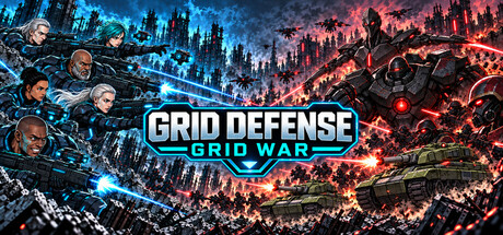 GRID DEFENSE: GRID WAR for Mac — 100 Free Scenarios of Sci‑Fi Tower Defense Tactics