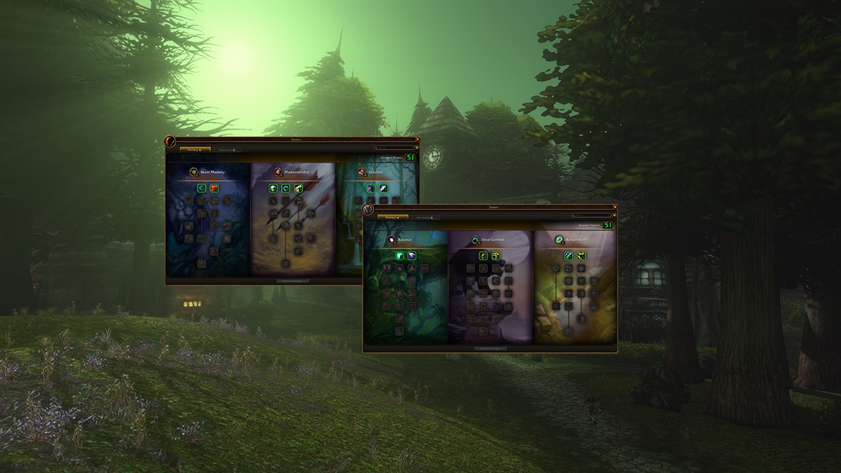 WoW: Forever’s first Class Deep Dives target Hunter and Druid — baseline Aimed Shot, in-combat traps, and bigger talent shakeups