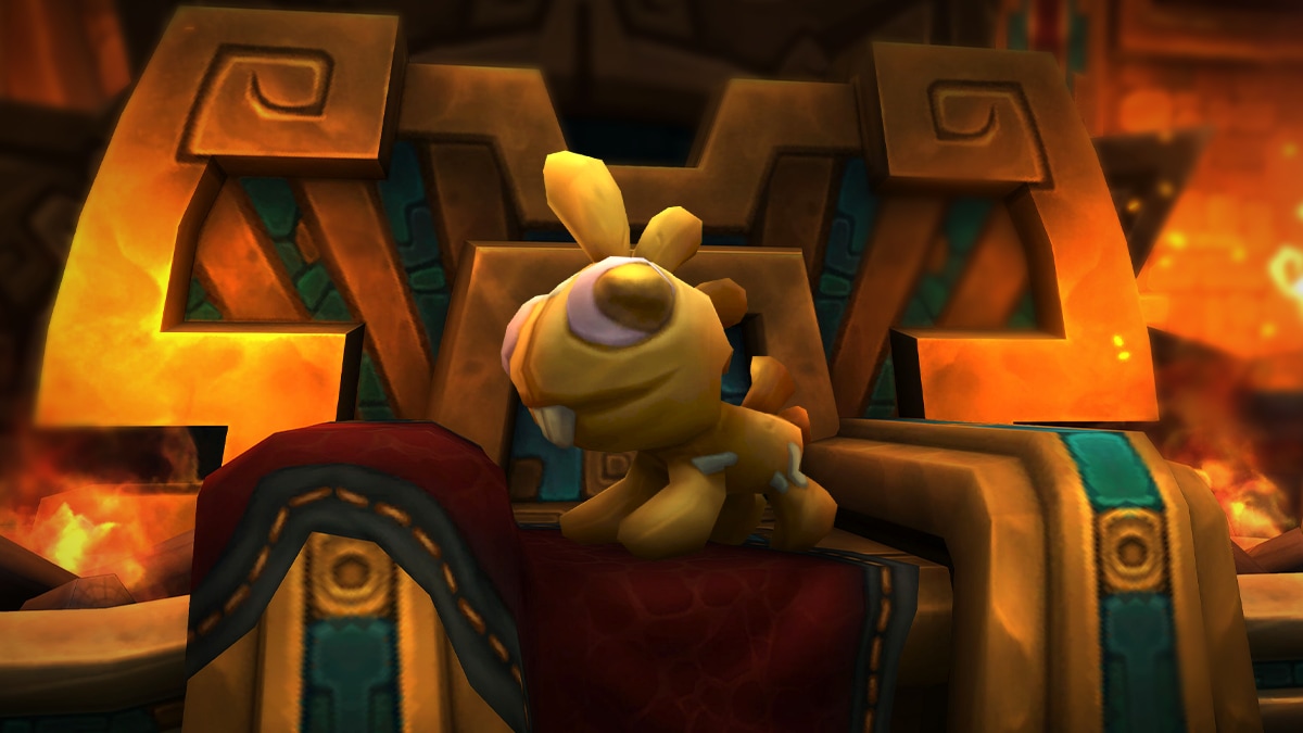 WoW Twitch Drop Offers “Cuddly Gold-Colored Grrgle” Housing Decor Starting Oct. 13, Blizzard Says